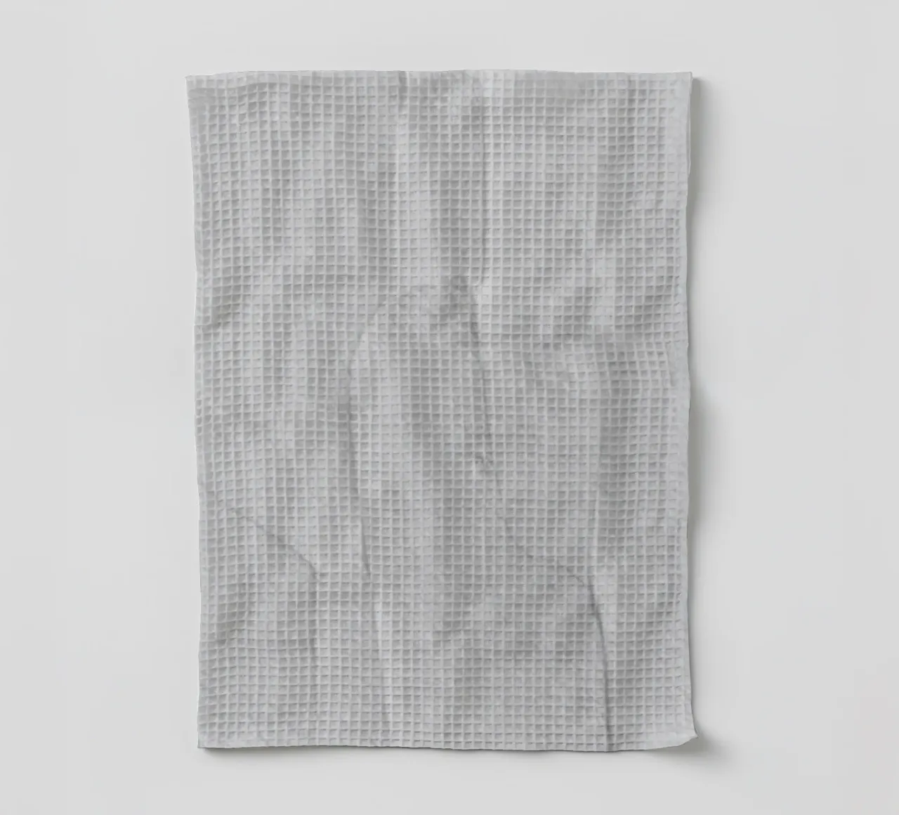 White Textures 3 Abstract Shapes canovaccio da cucina da Studio Nahili