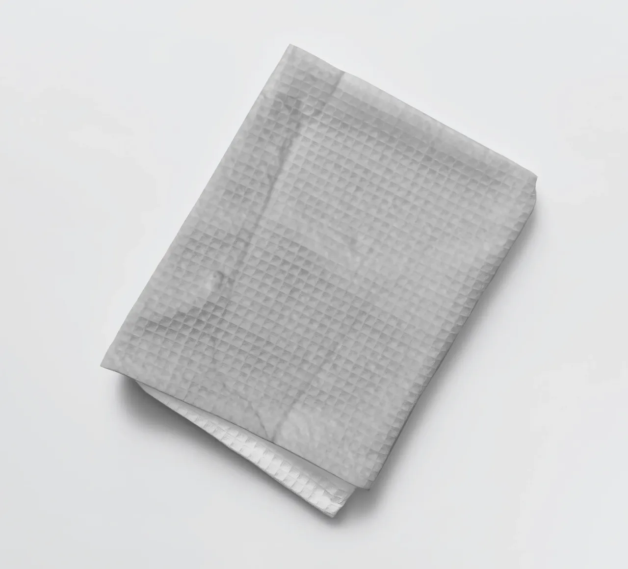 White Textures 3 Abstract Shapes canovaccio da cucina da Studio Nahili