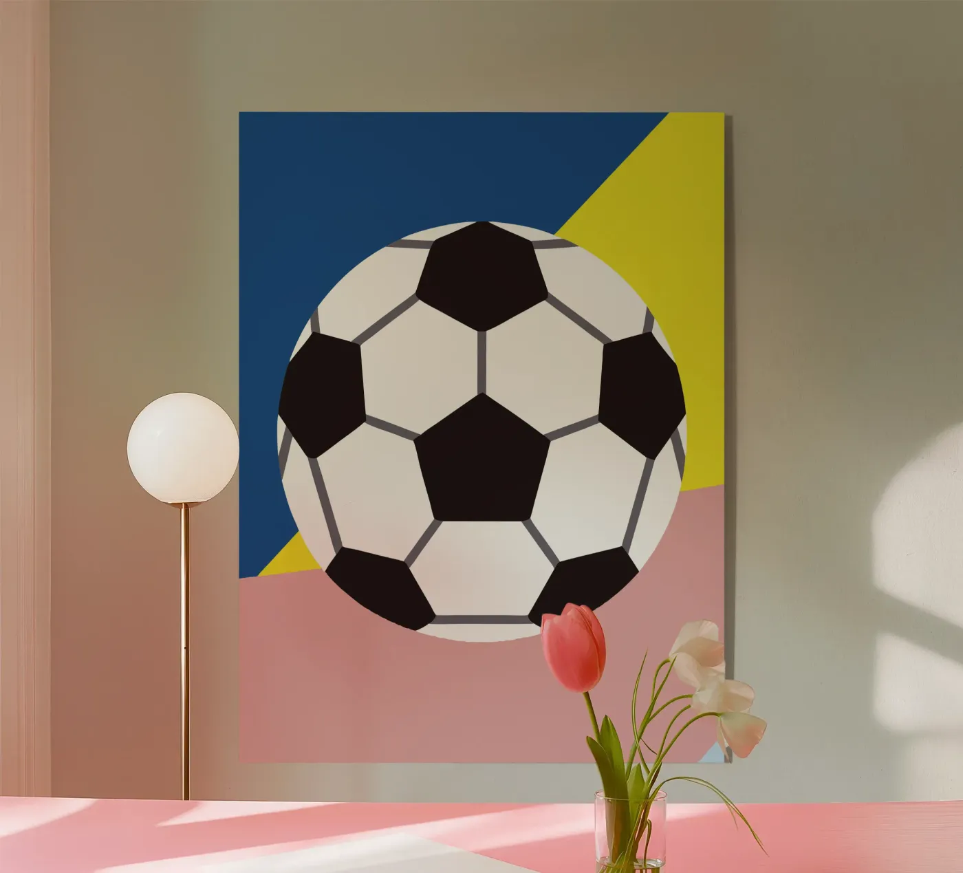 Football plexiglas de LOOK DIFFERENT