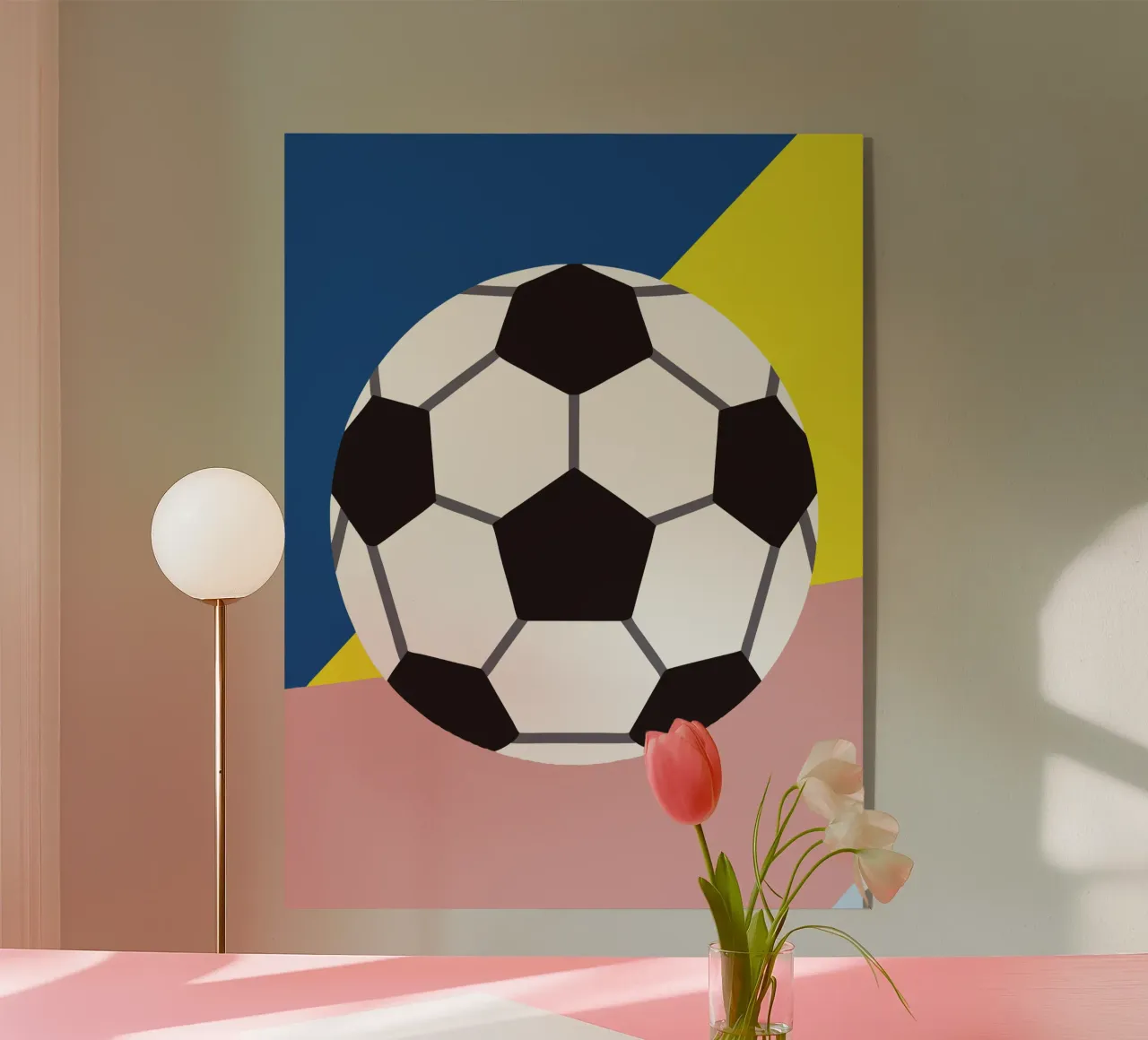 Football plexiglas de LOOK DIFFERENT