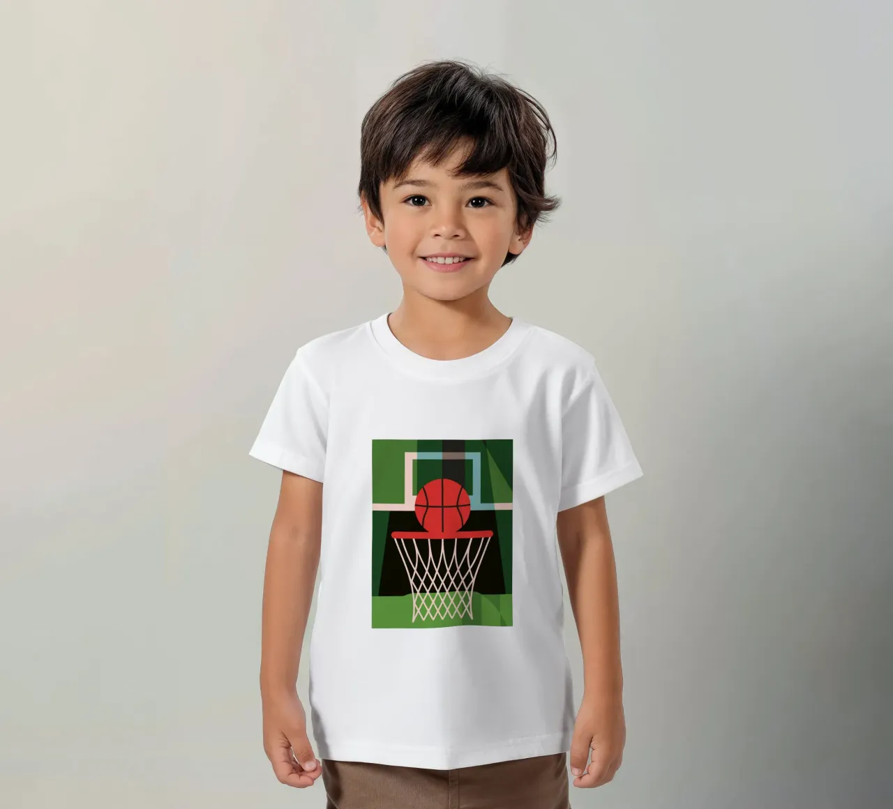 Basketbal kinder t-shirt van LOOK DIFFERENT