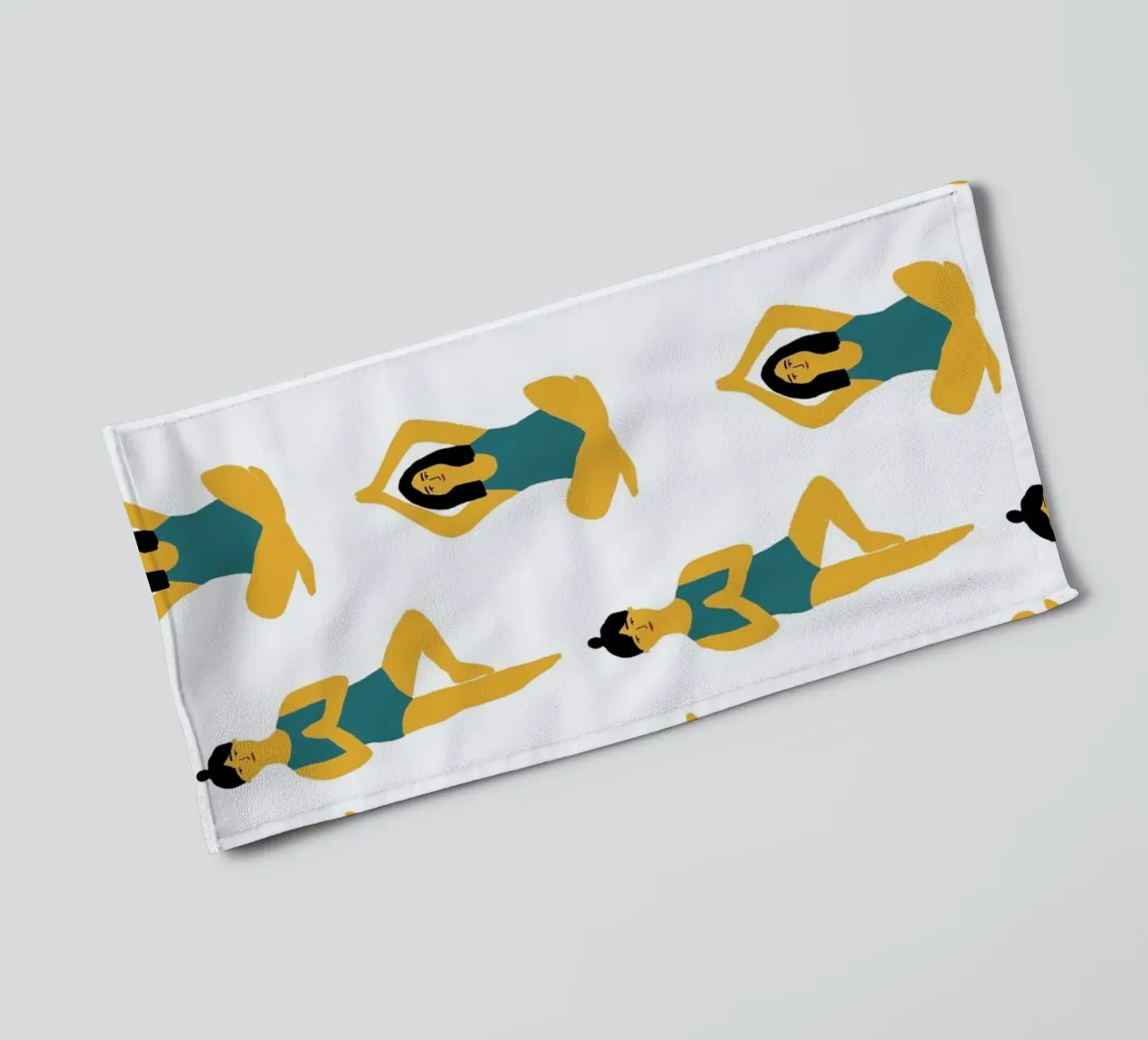 Yoga asciugamano da bagno da Lora O'Callaghan