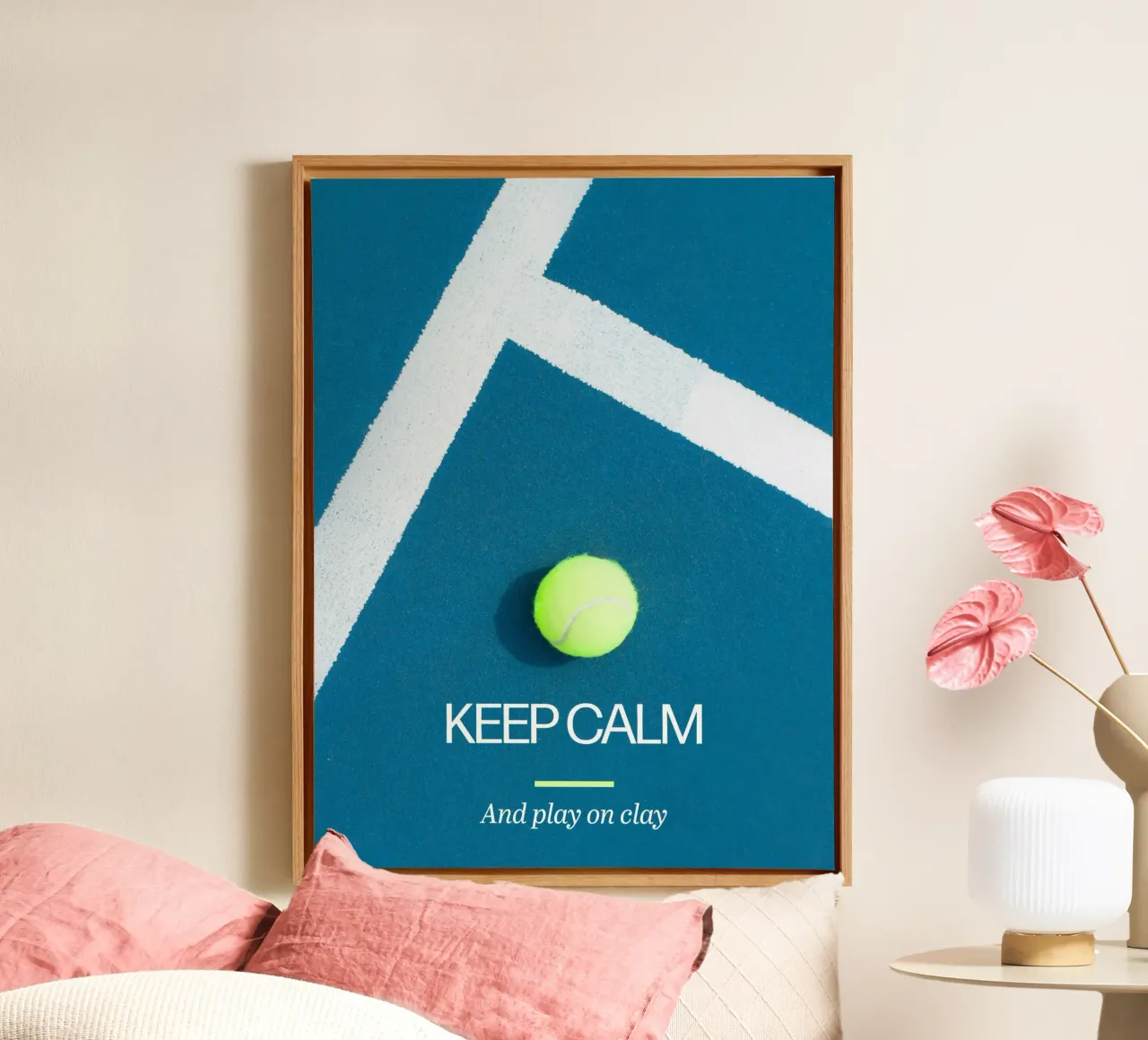 Keep Calm canvas met Baklijst van Dreamer10