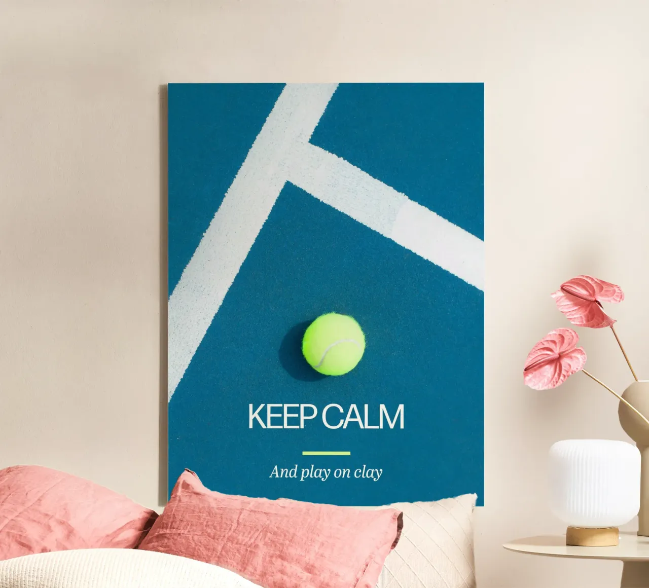Keep Calm canvas met Baklijst van Dreamer10