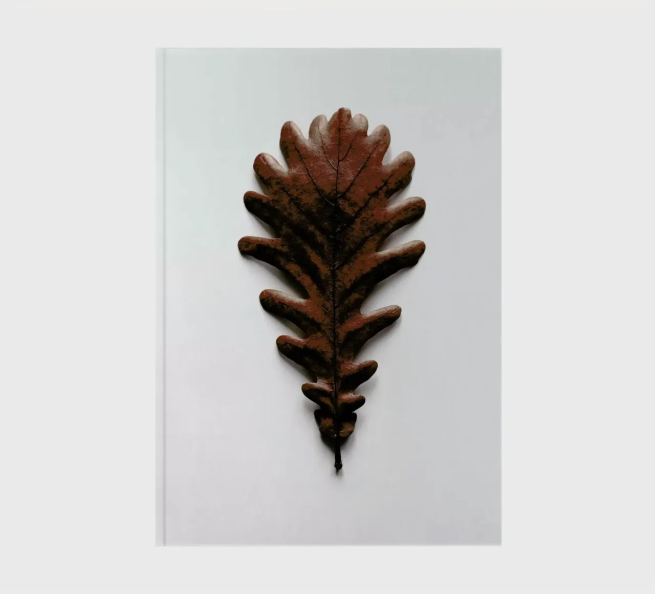 Shapes - Grafic Oak Leaf notebook by Studio Nahili