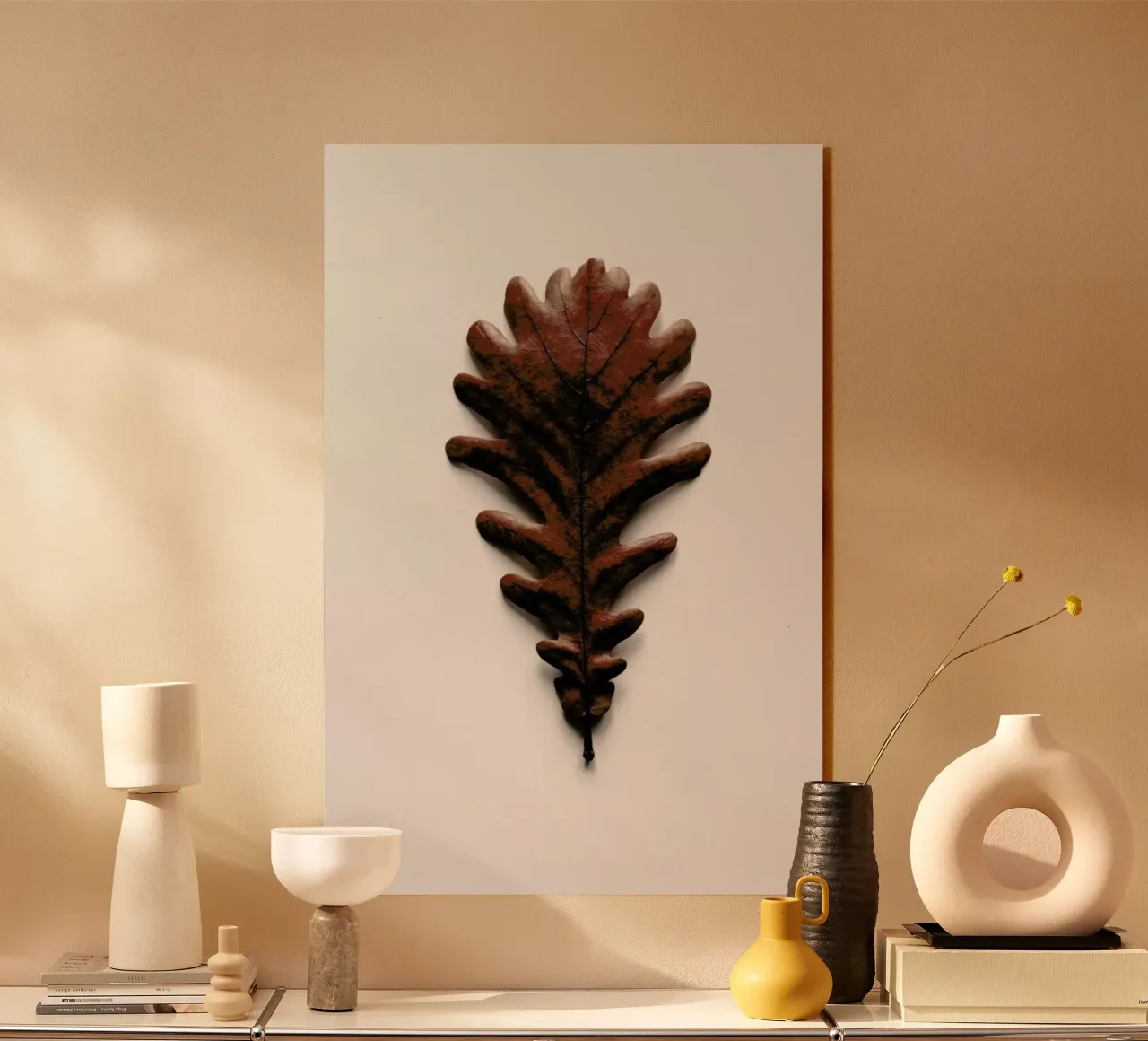 Shapes - Grafic Oak Leaf plexiglass da Studio Nahili
