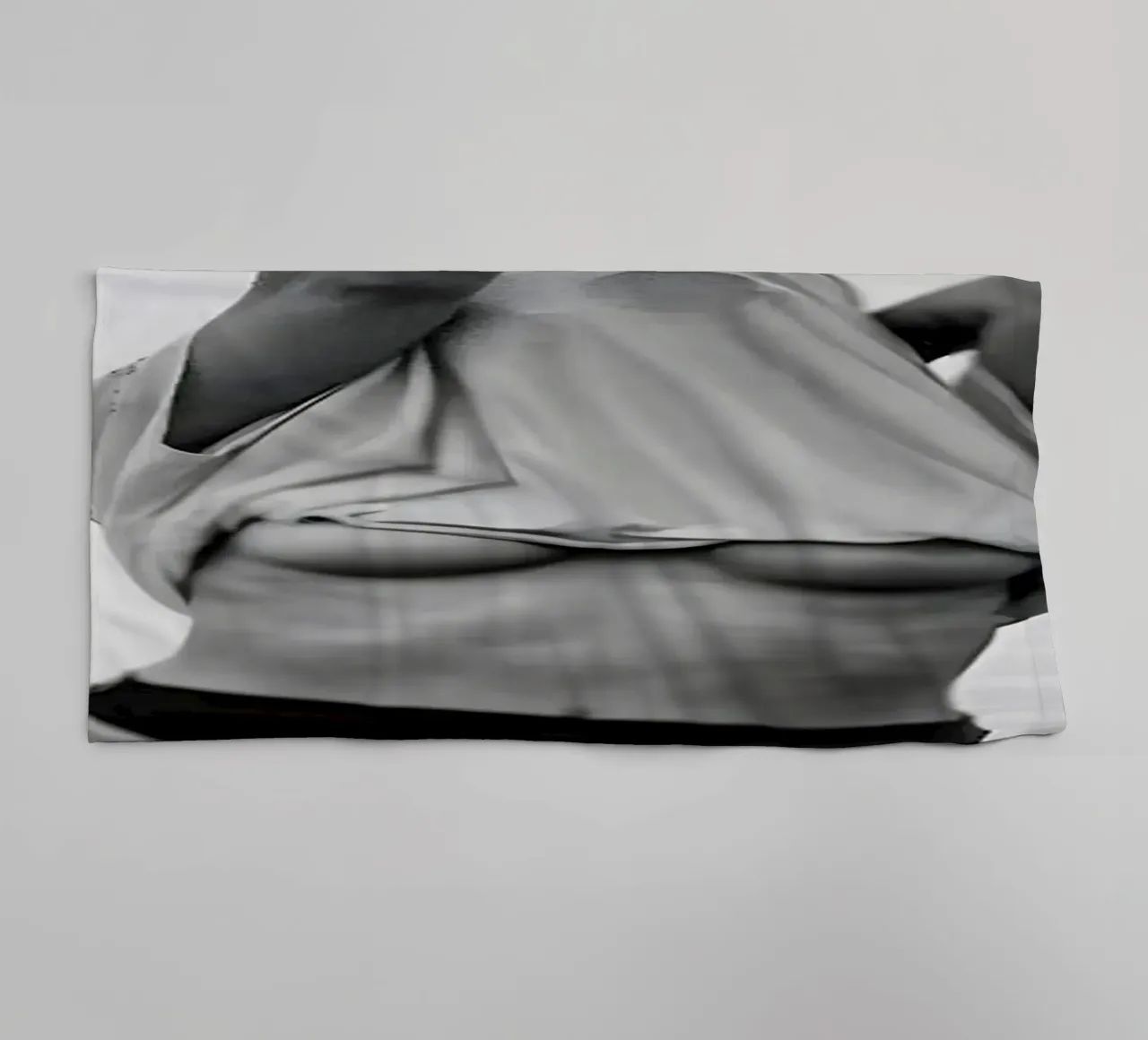 Middle Finger towel by Takeme