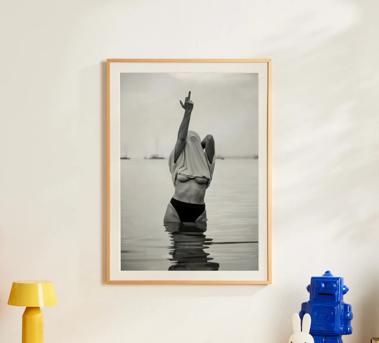 Dito medio poster da Takeme