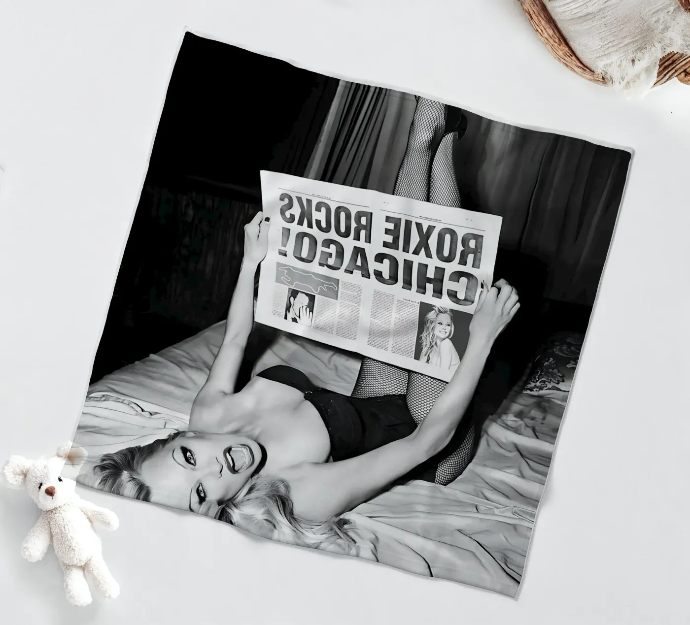 Schreeuwt fleecedeken van Takeme