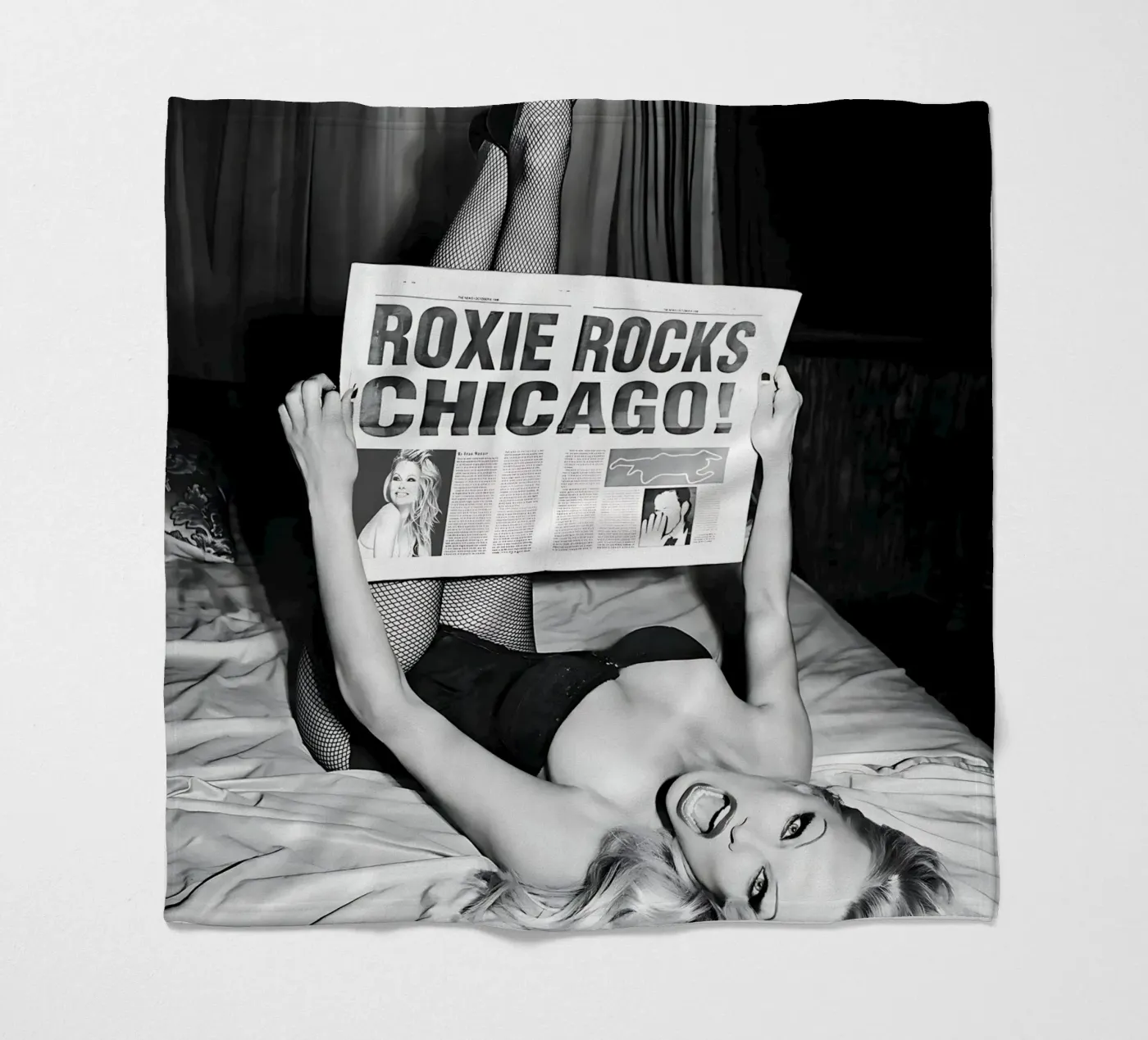 Schreeuwt fleecedeken van Takeme