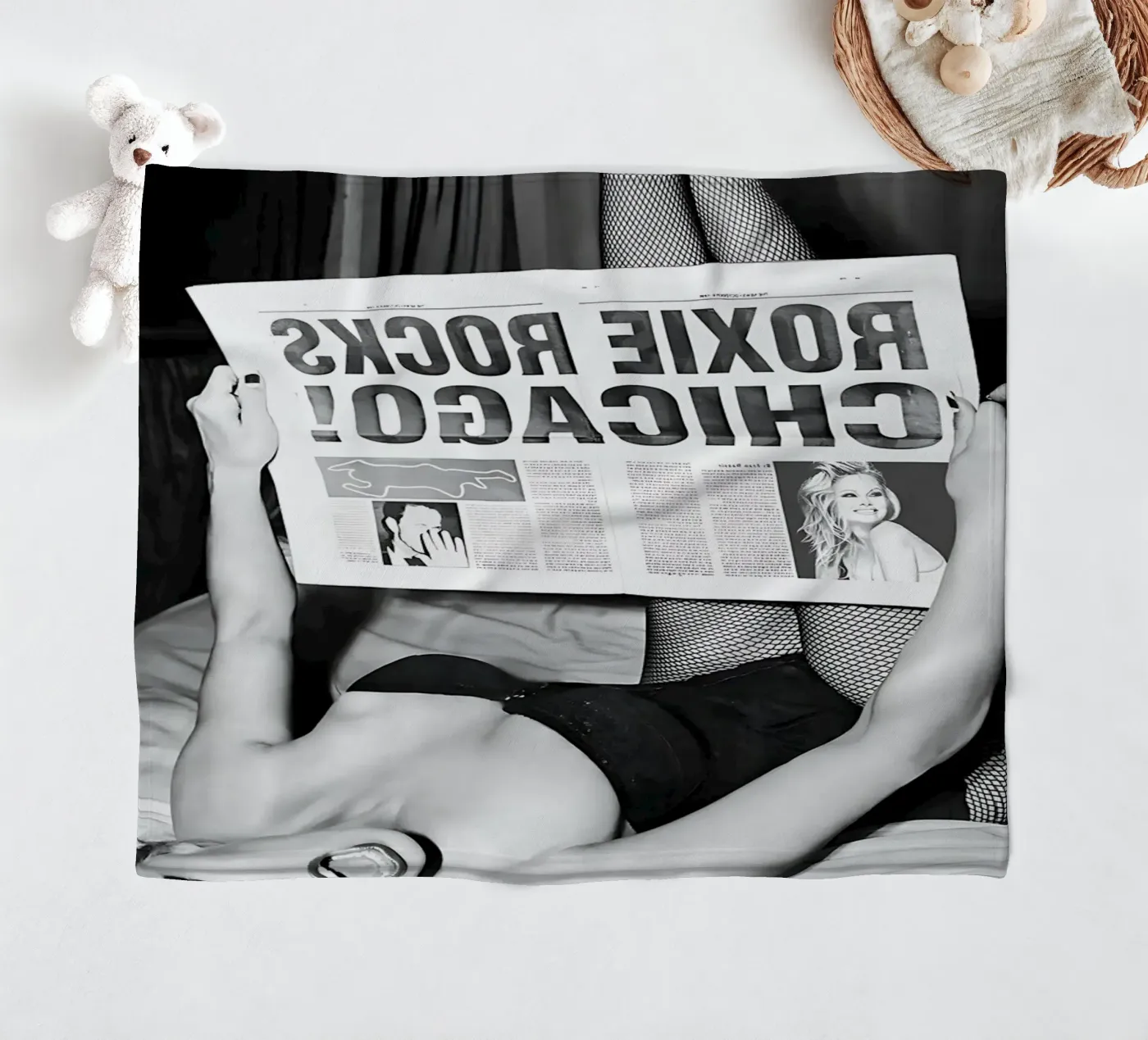 Schreeuwt fleecedeken van Takeme