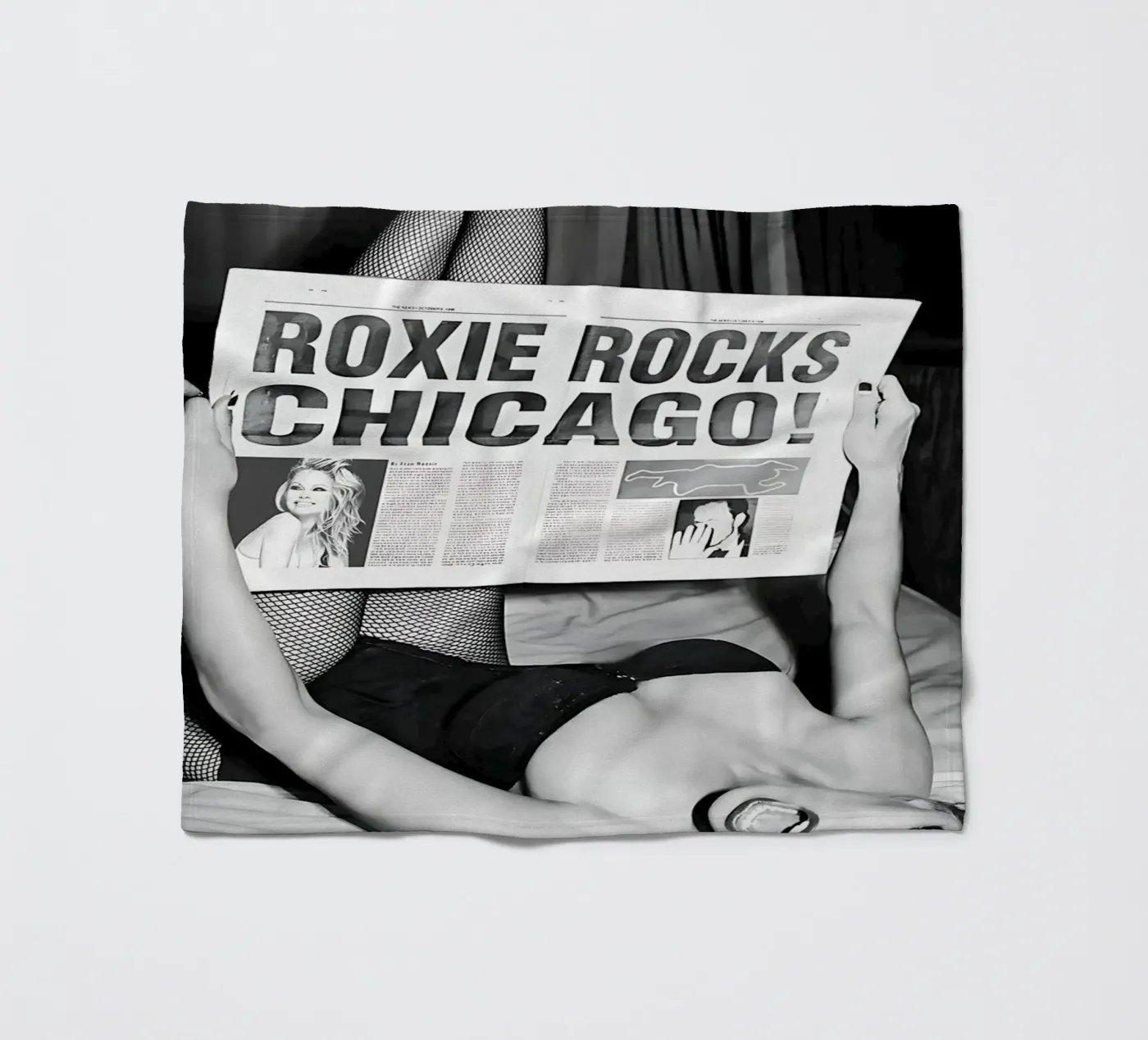 Schreeuwt fleecedeken van Takeme