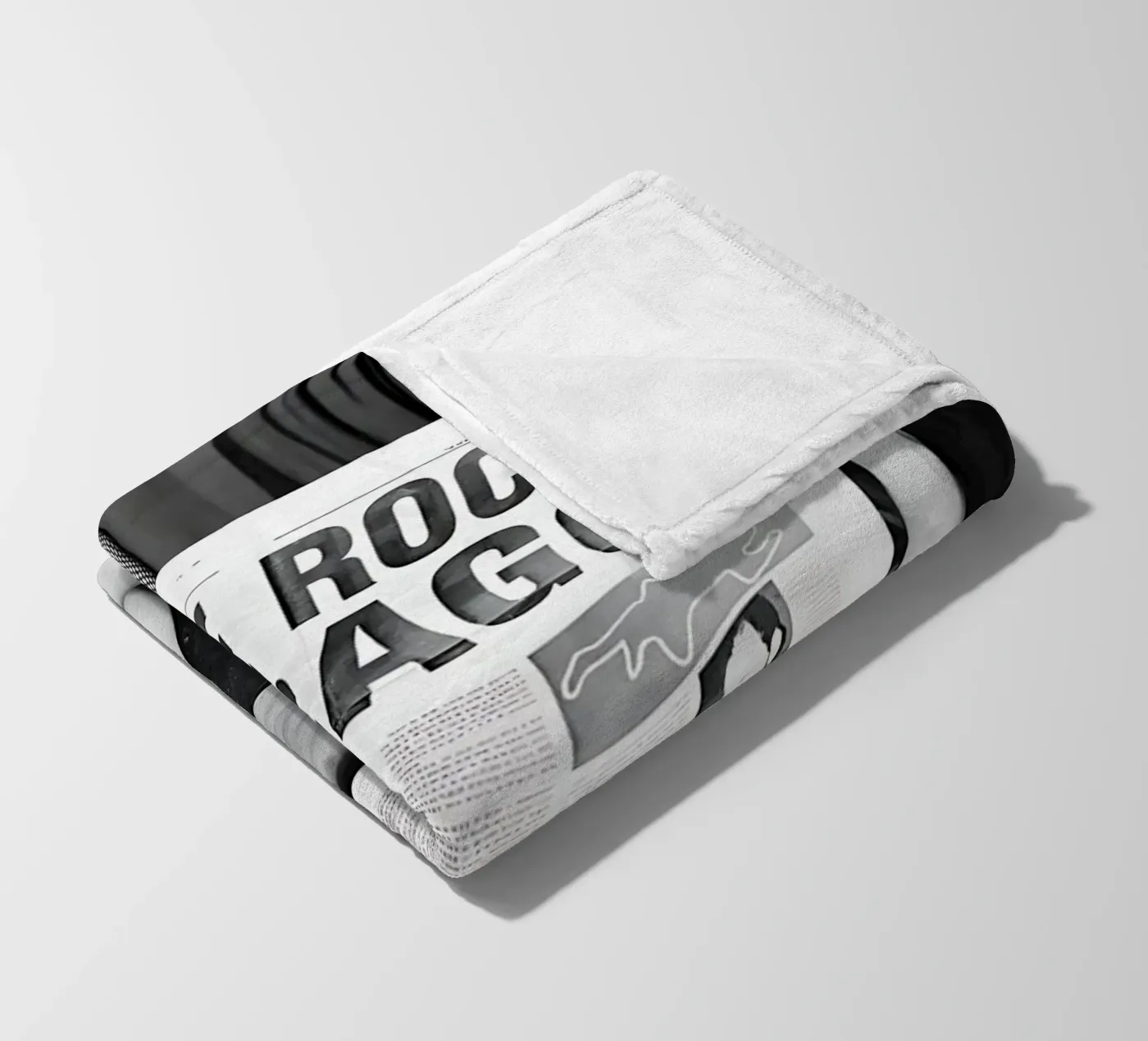 Schreeuwt fleecedeken van Takeme