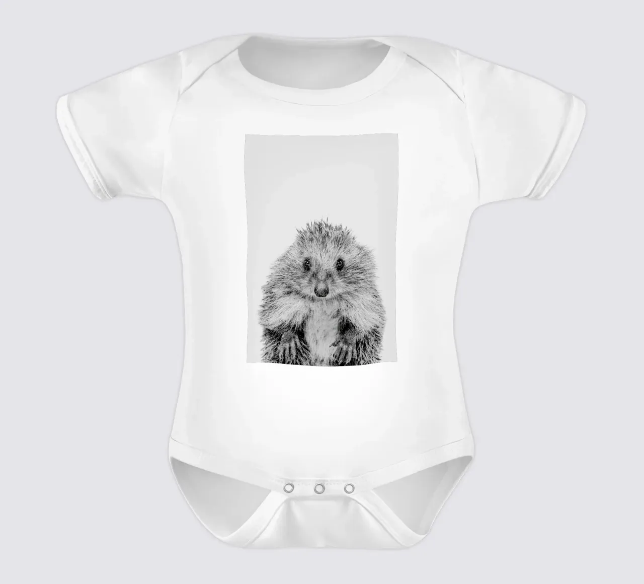 Hedgehog Classic body neonato maniche corte da Paws & Claws