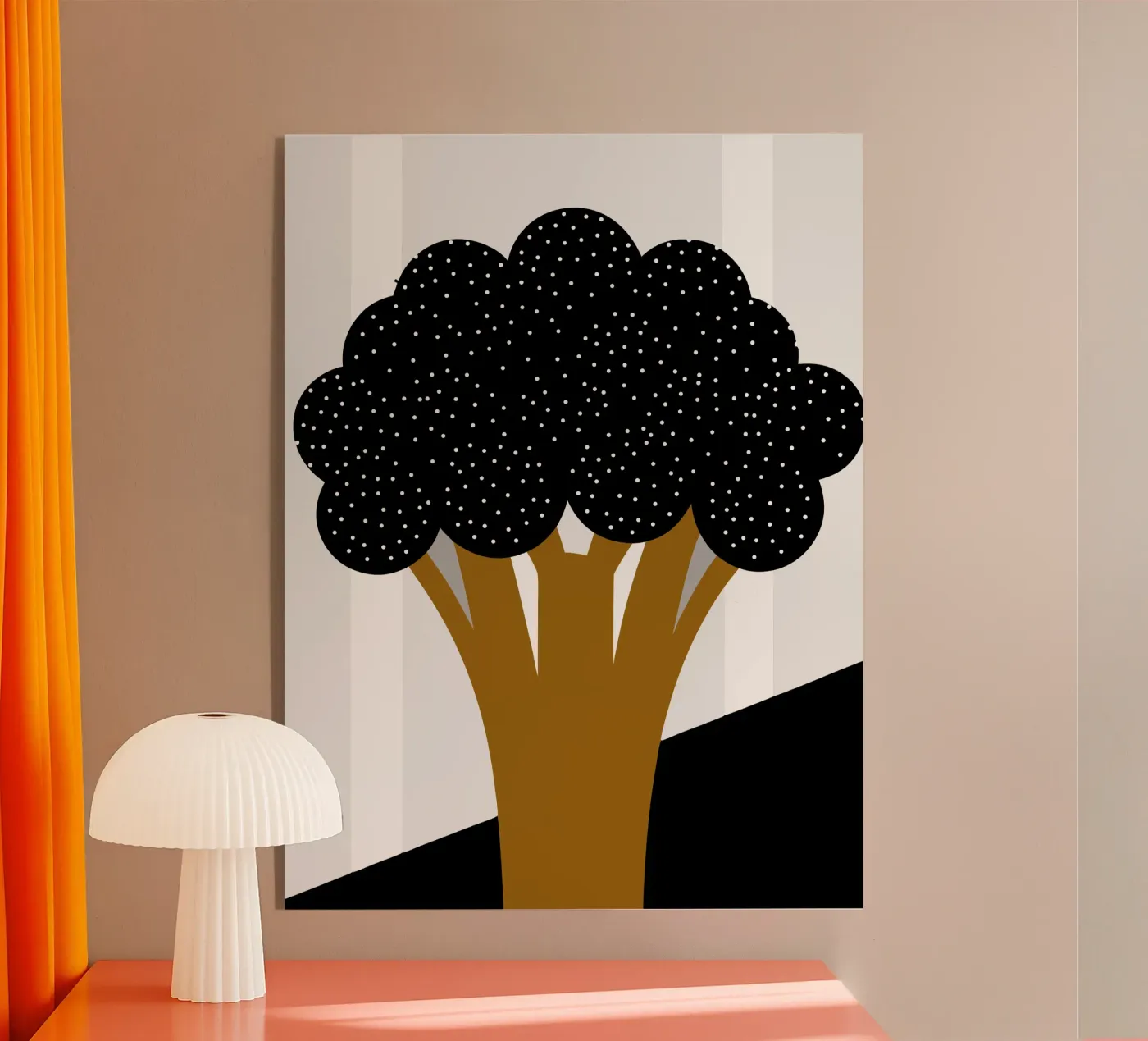 Broccoli Acryl-Glas von LOOK DIFFERENT