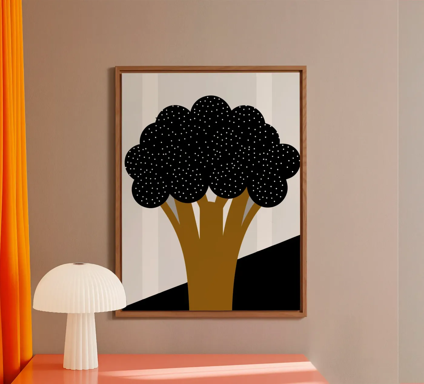 Broccoli alluminio dibond da LOOK DIFFERENT