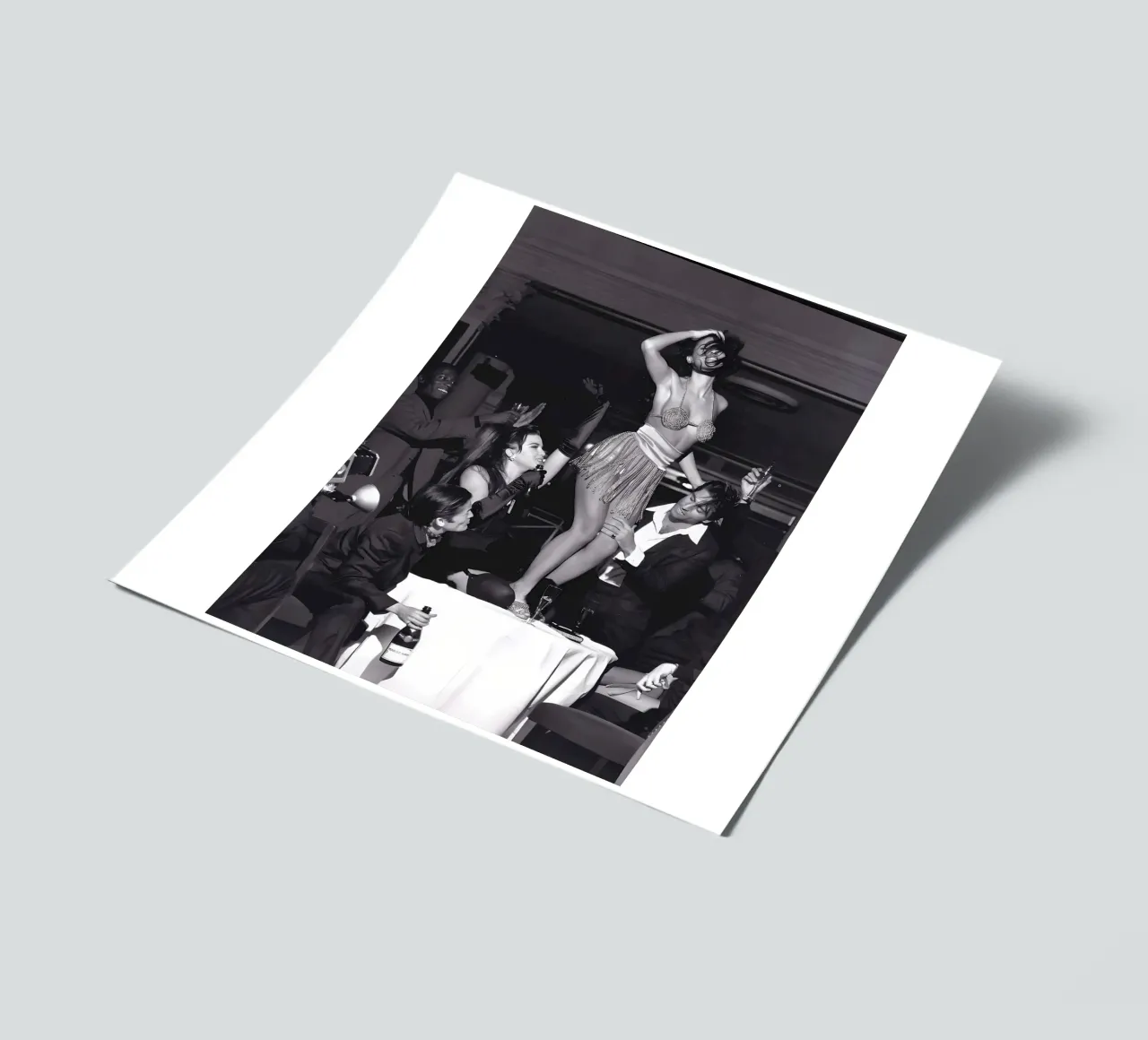 Woman dance on the table sticker sheet by Takeme