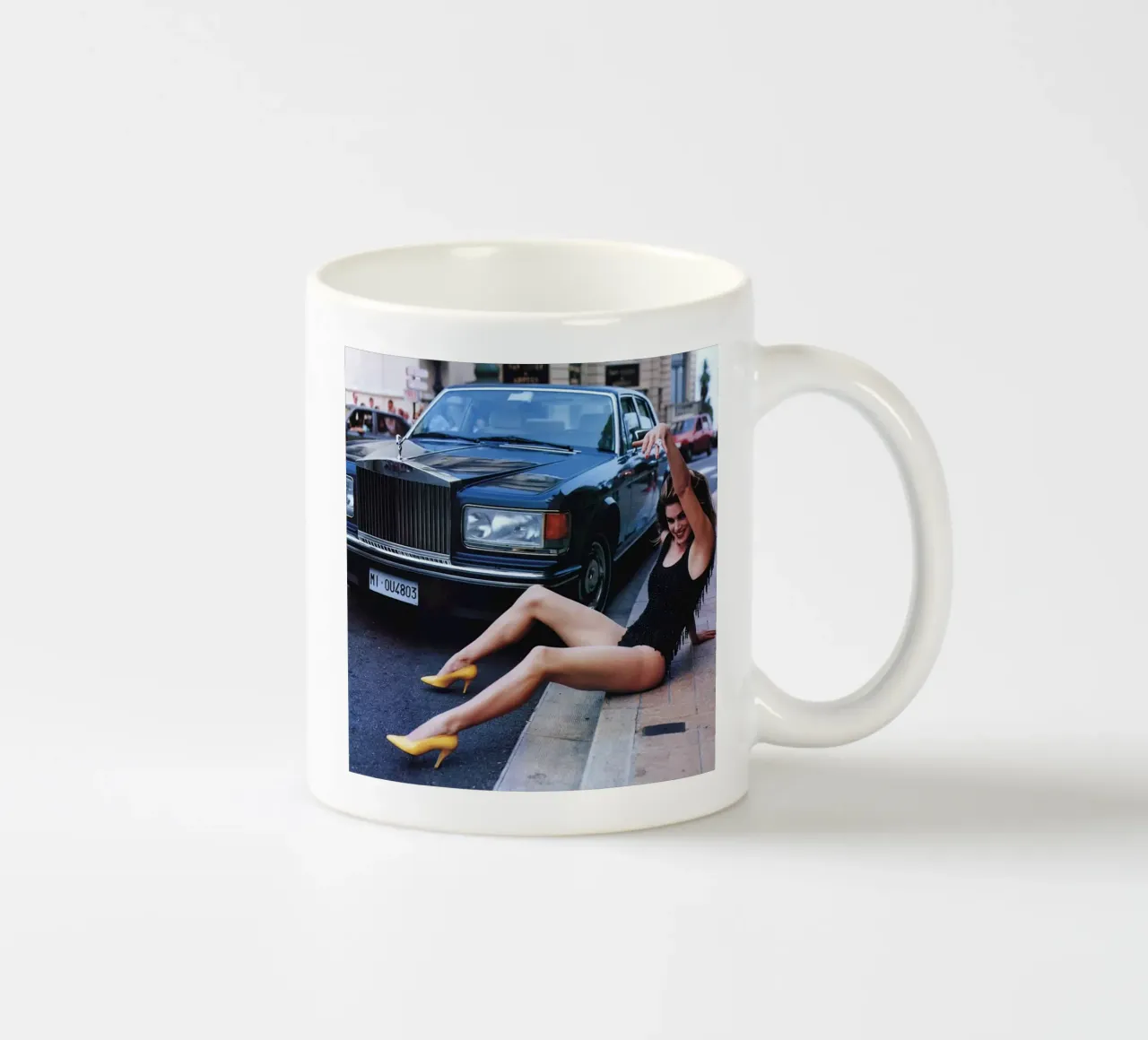 Tacchi gialli tazza in ceramica da Takeme