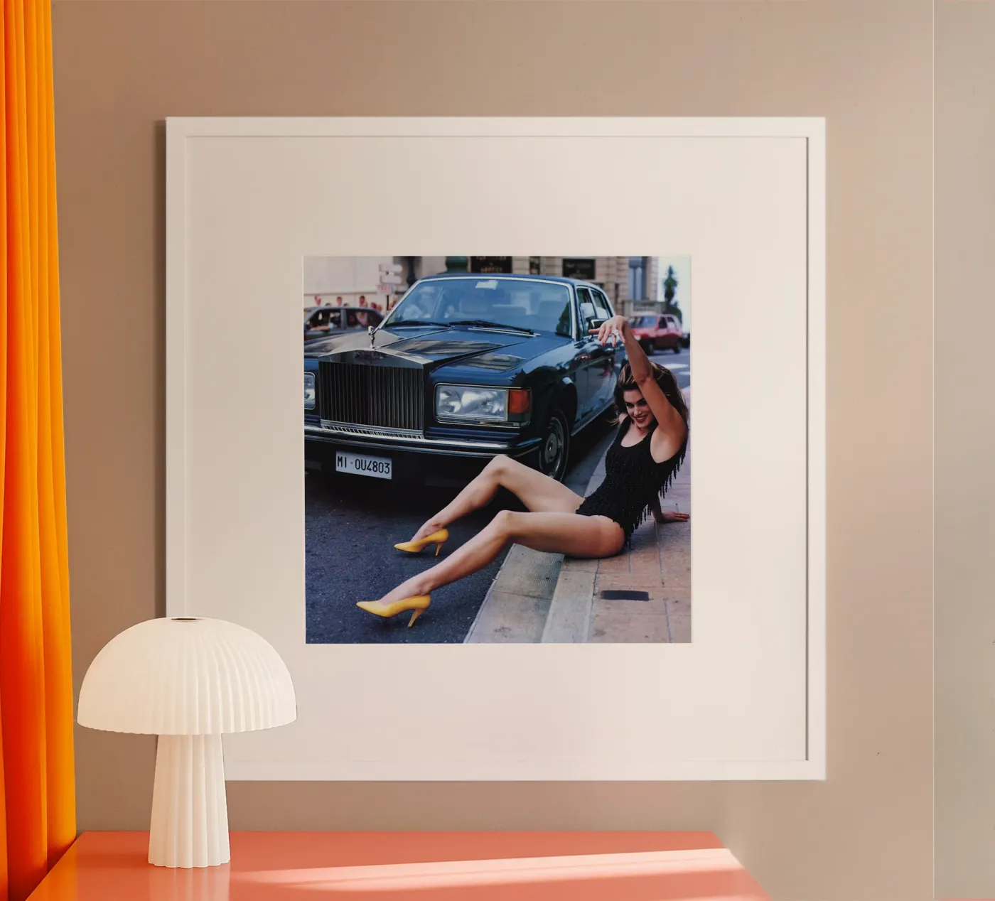 Tacchi gialli poster da Takeme