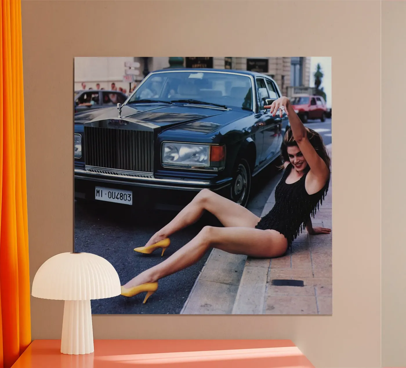 Tacchi gialli poster da Takeme