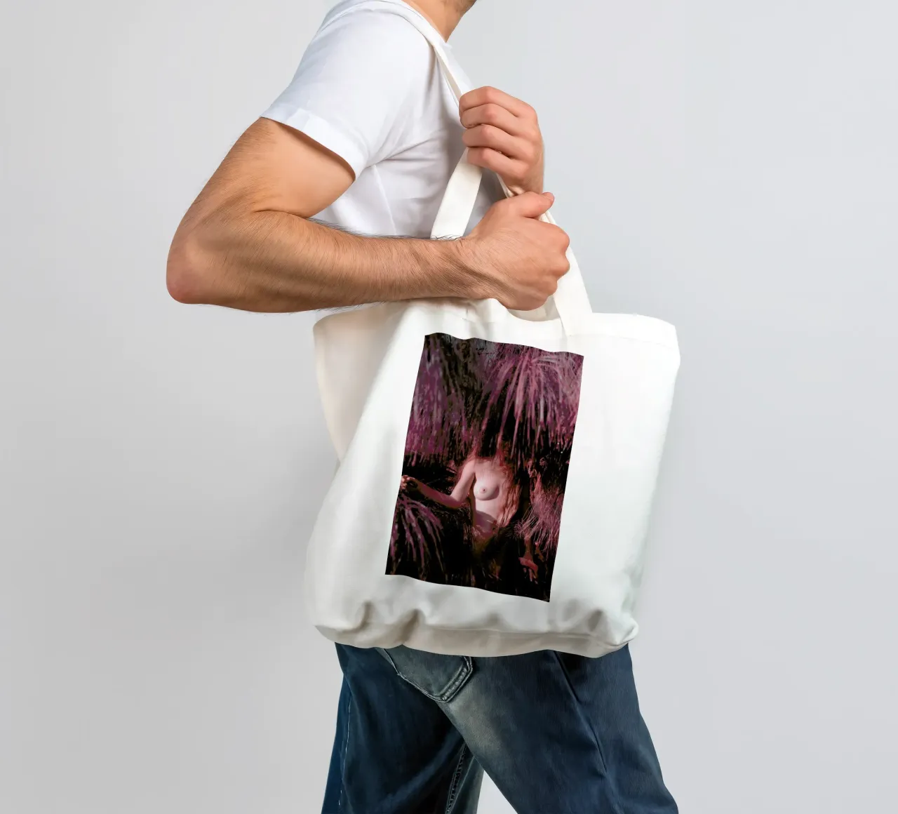 HARDEST SOFT 2 borsa in juta da Ana Topoleanu