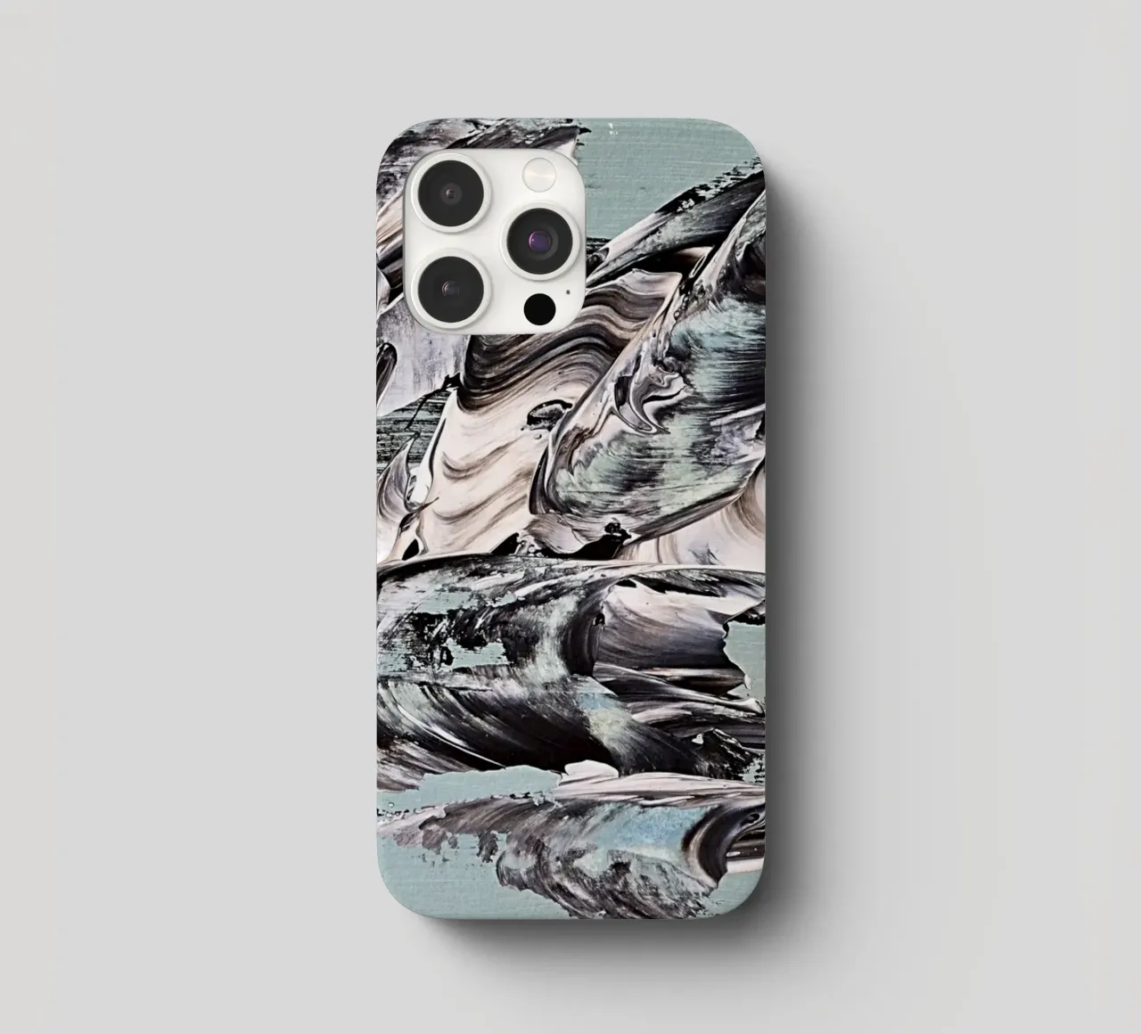 MESSAGE FROM THE HEART 19 cover iphone da Thierry Vobmann Abstract painting