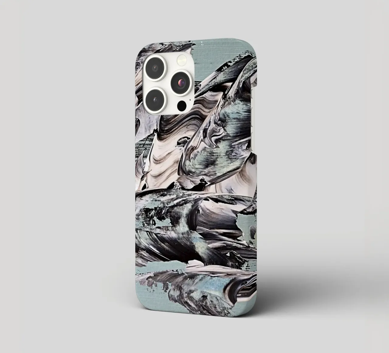 MESSAGE FROM THE HEART 19 cover iphone da Thierry Vobmann Abstract painting