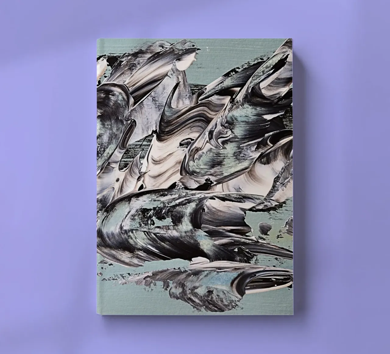 MESSAGE FROM THE HEART 19 diario da Thierry Vobmann Abstract painting