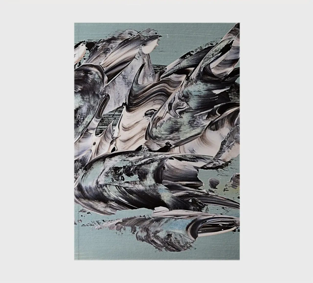 MESSAGE FROM THE HEART 19 diario da Thierry Vobmann Abstract painting