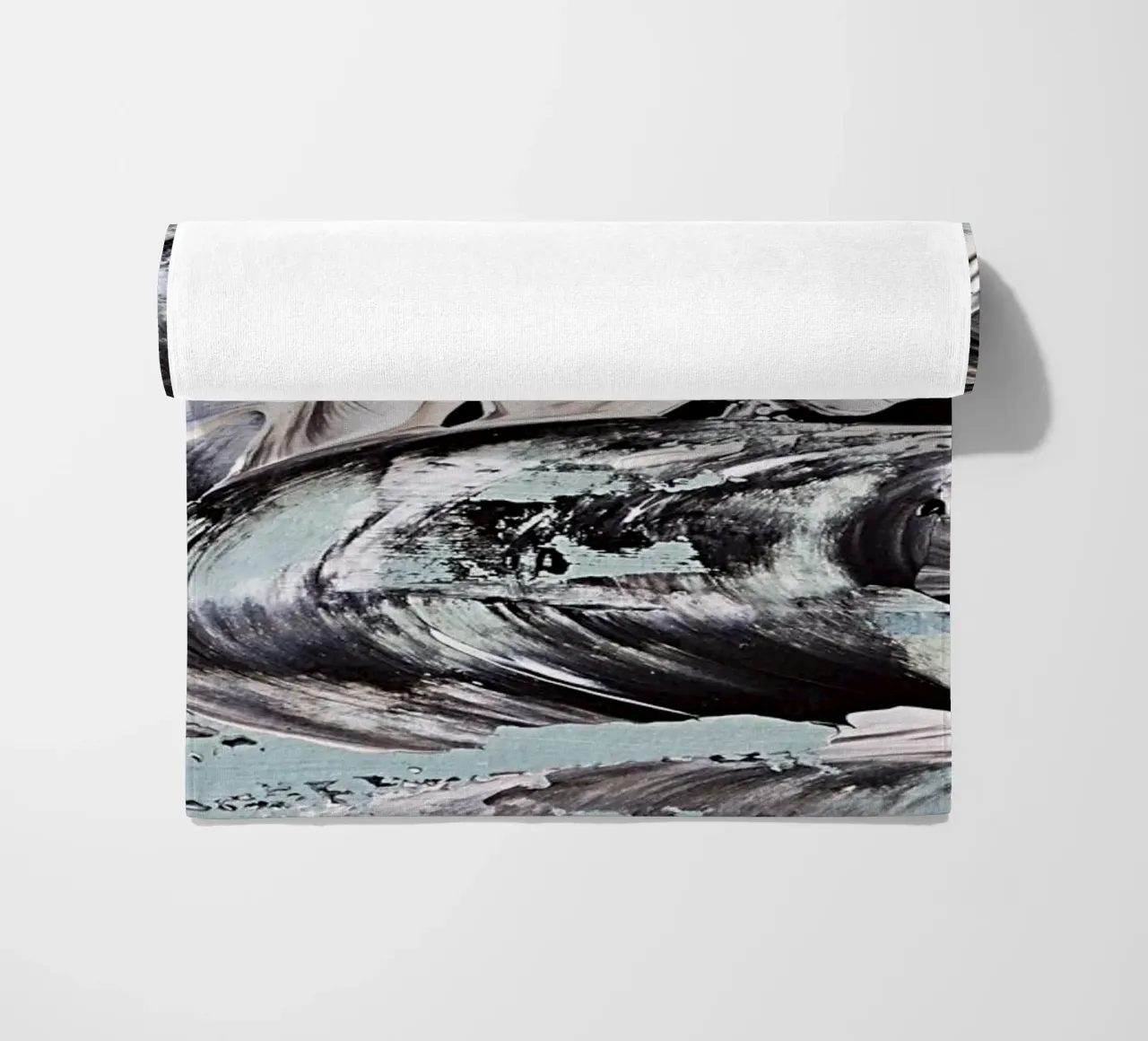 MESSAGE FROM THE HEART 19 telo mare da Thierry Vobmann Abstract painting