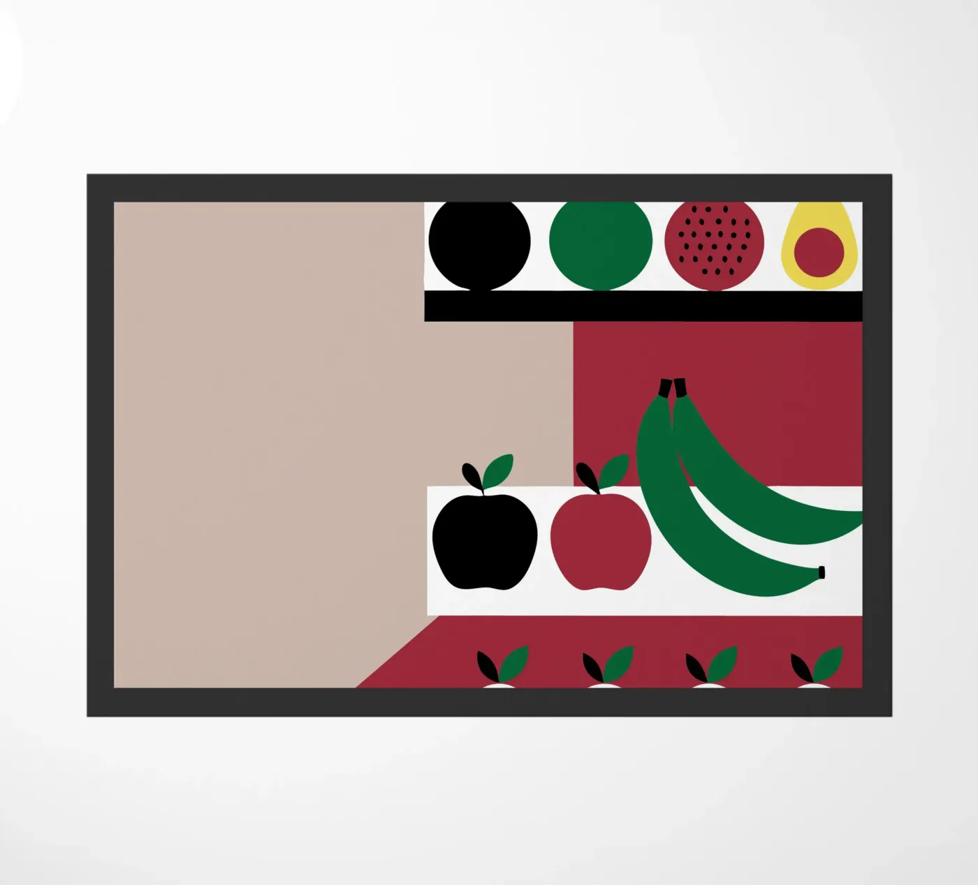 Fruits doormat by LOOK DIFFERENT