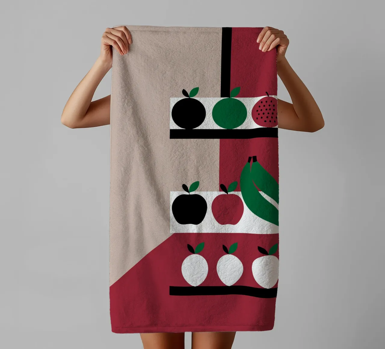 Frutta asciugamano da bagno da LOOK DIFFERENT