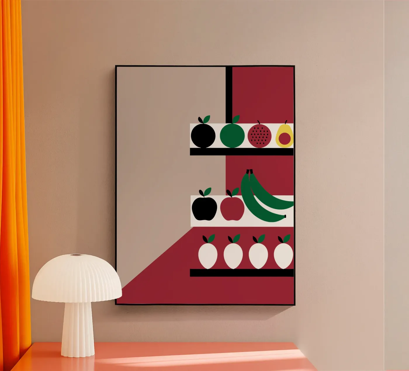 Fruits plexiglas de LOOK DIFFERENT