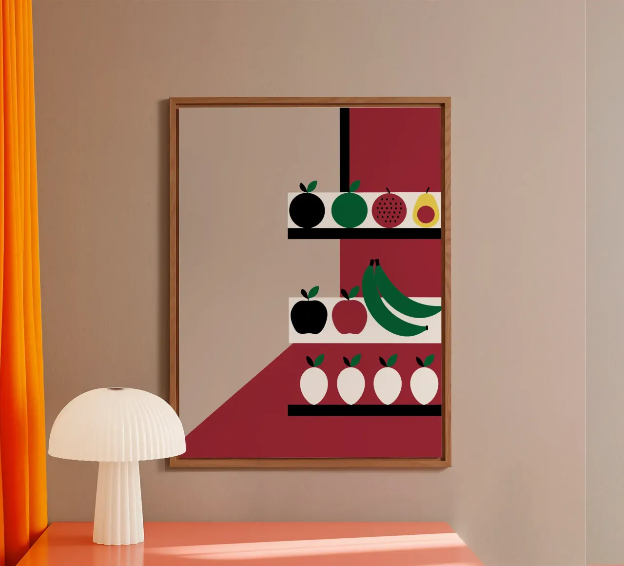 Frutta alluminio dibond da LOOK DIFFERENT