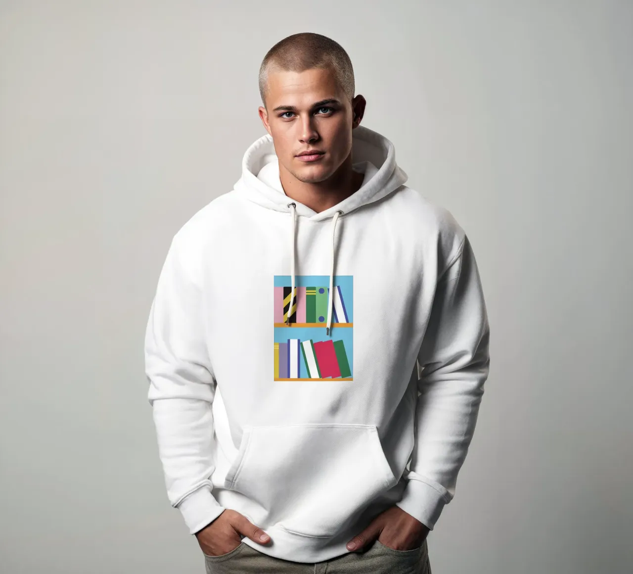 Libro felpa con cappuccio da LOOK DIFFERENT