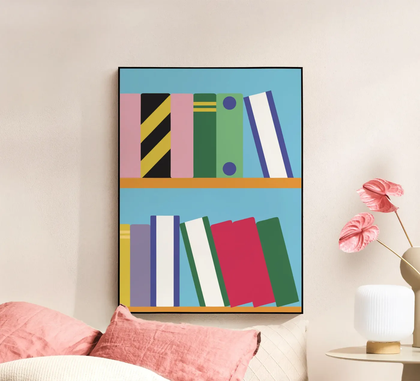 Boek acryl van LOOK DIFFERENT
