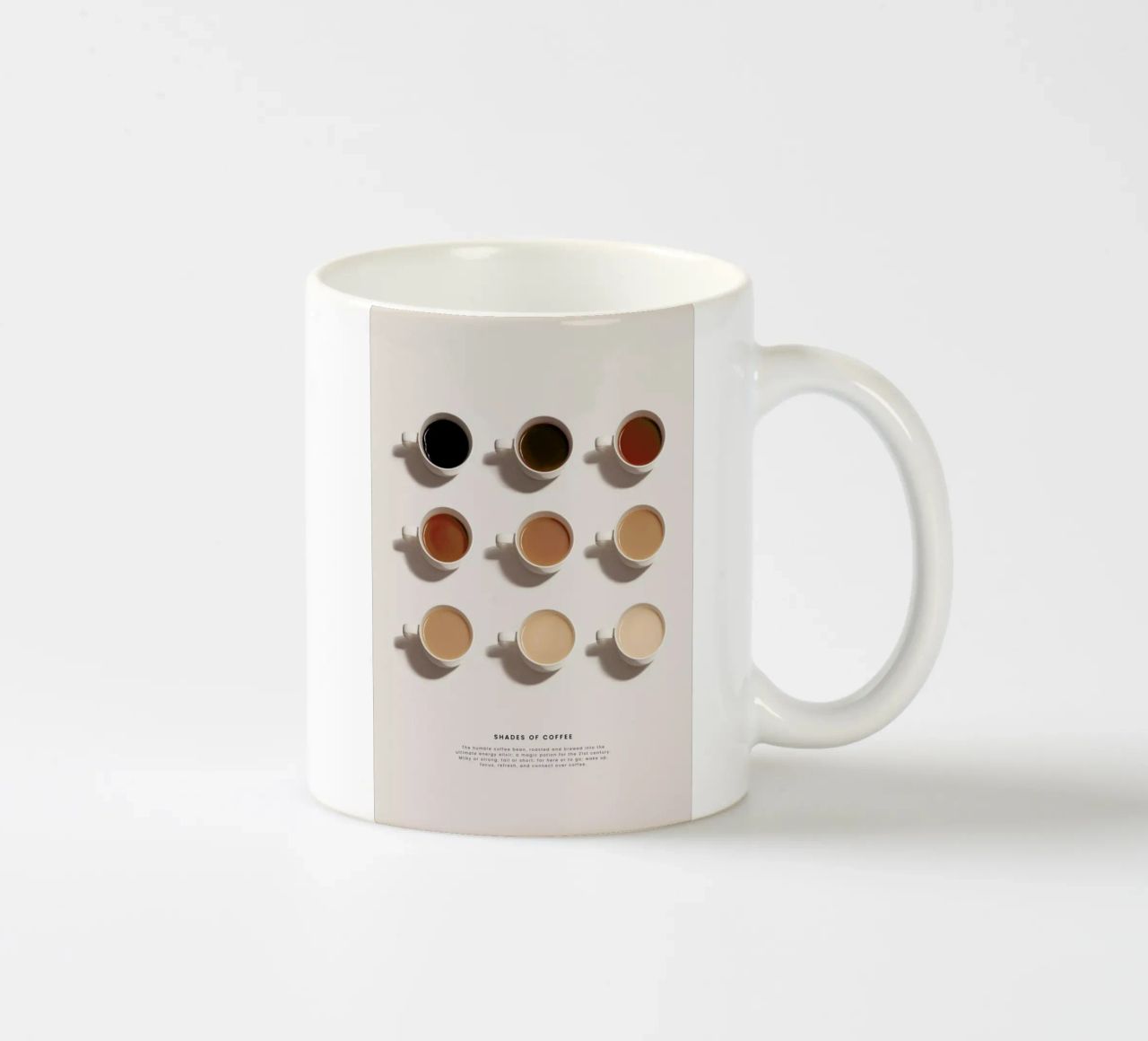 Shades of Coffee mug en céramique de daylight design studio