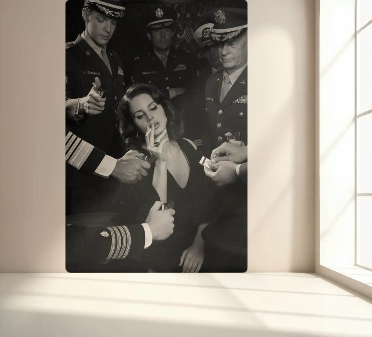 Beautiful girl with sailorman photo wallpaper by Alex happy shop