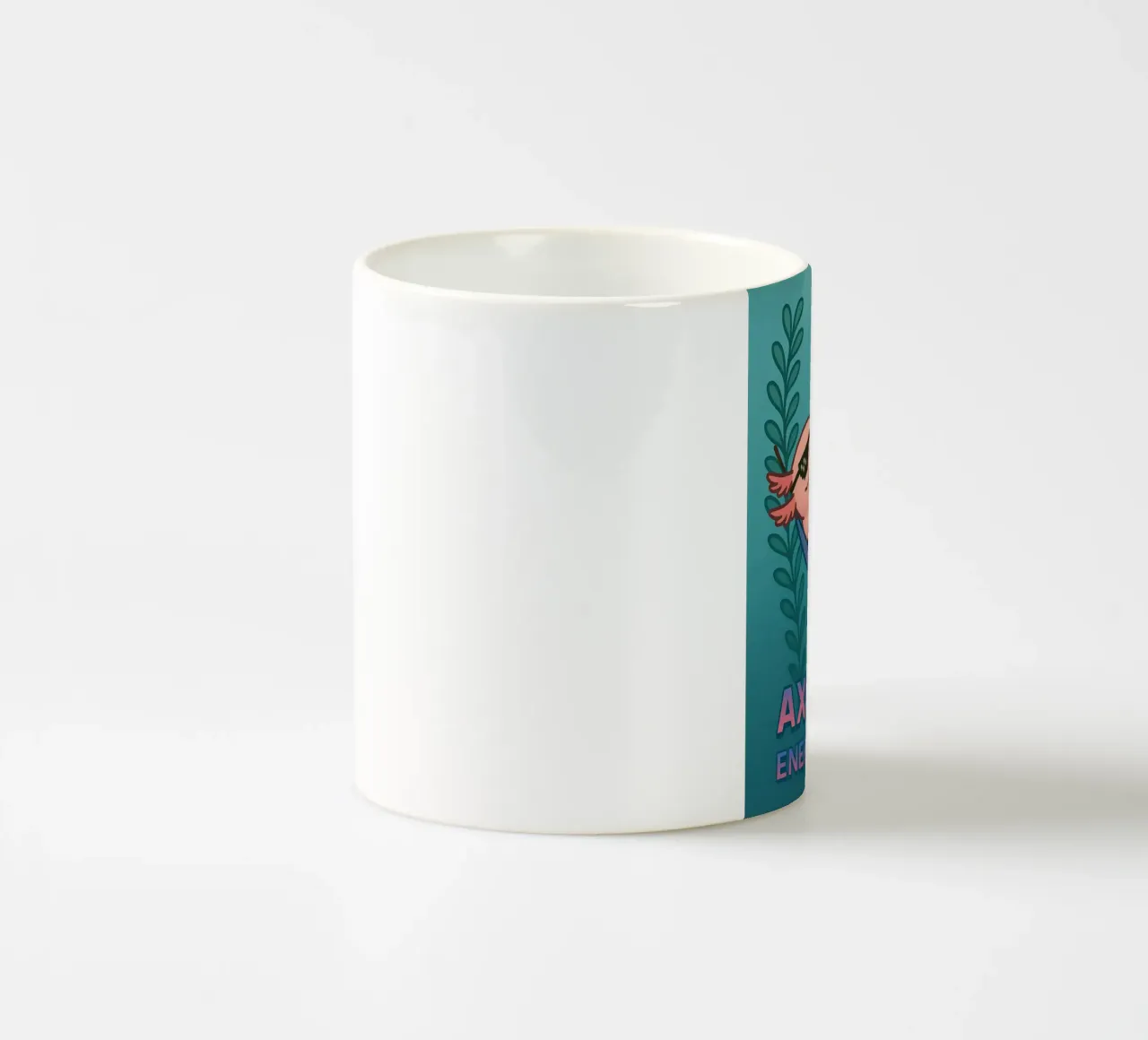 Funny Lazy Axolotl Meme tazza in ceramica da Funny Humor Art