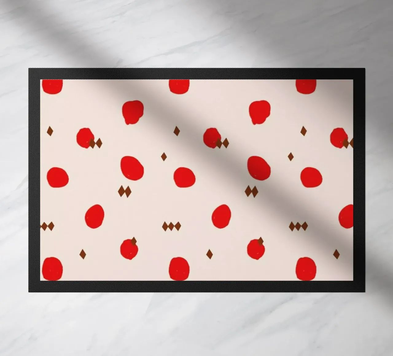 Circus #3 doormat by Maren Gross