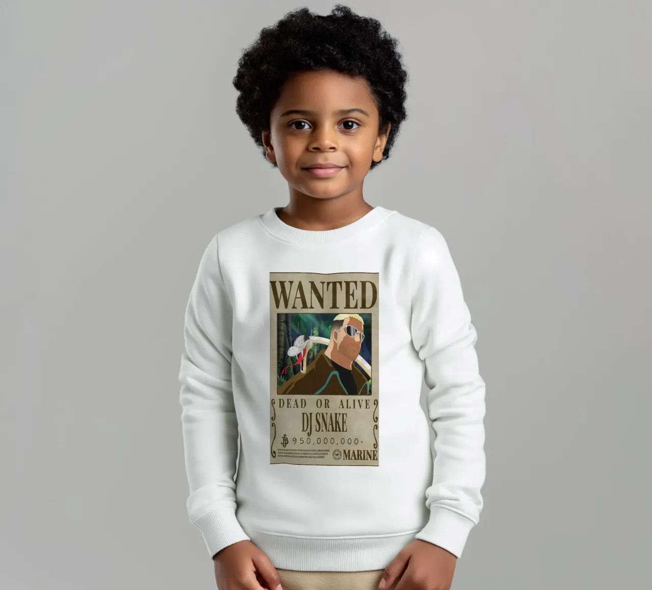 DJ Snake gesucht Kinder Sweatshirt von Collins Shop