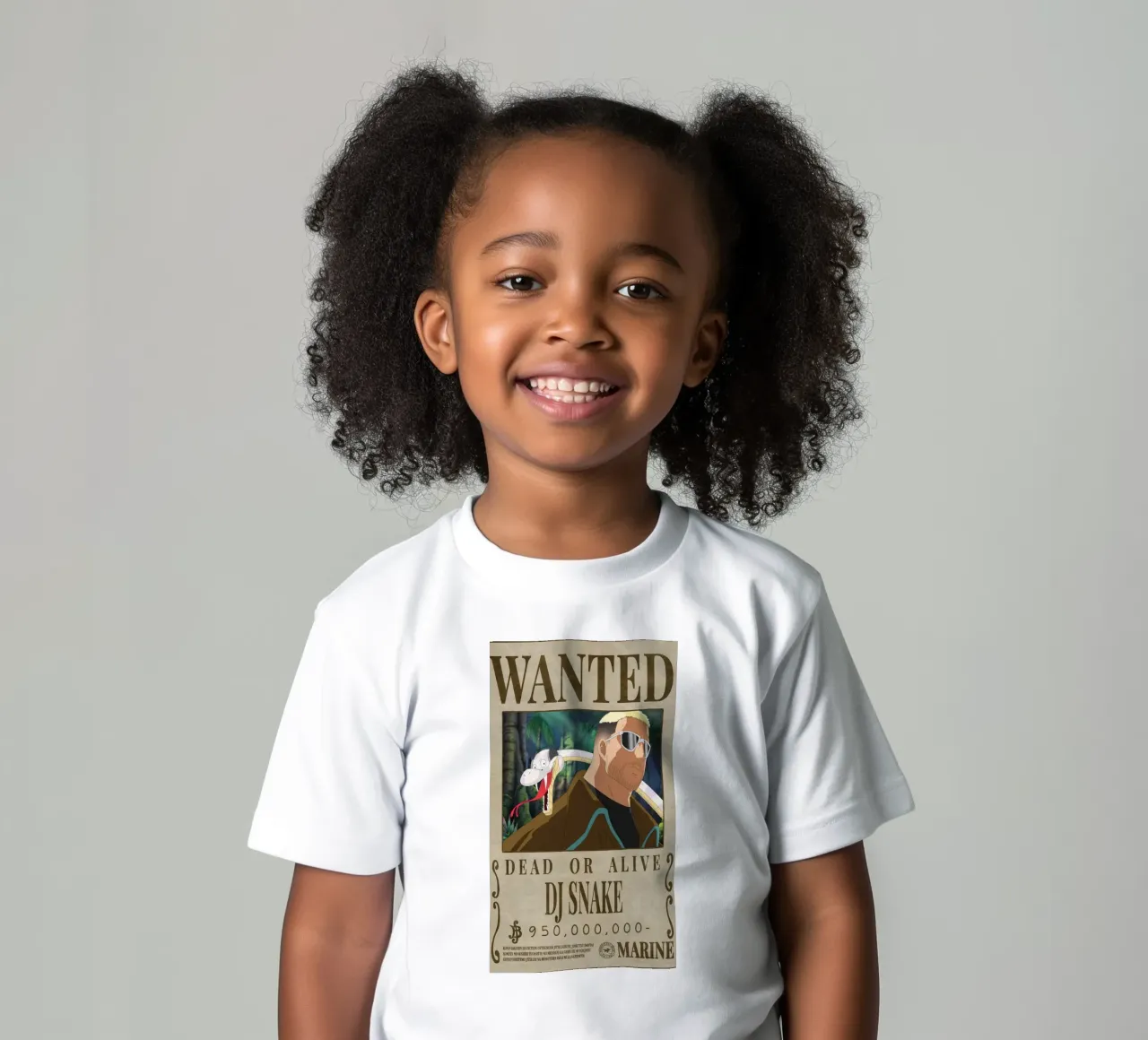 wanted DJ Snake kids t-shirt by Collins Shop