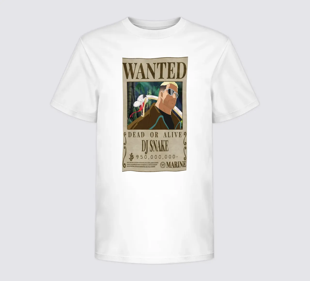 wanted DJ Snake kids t-shirt by Collins Shop