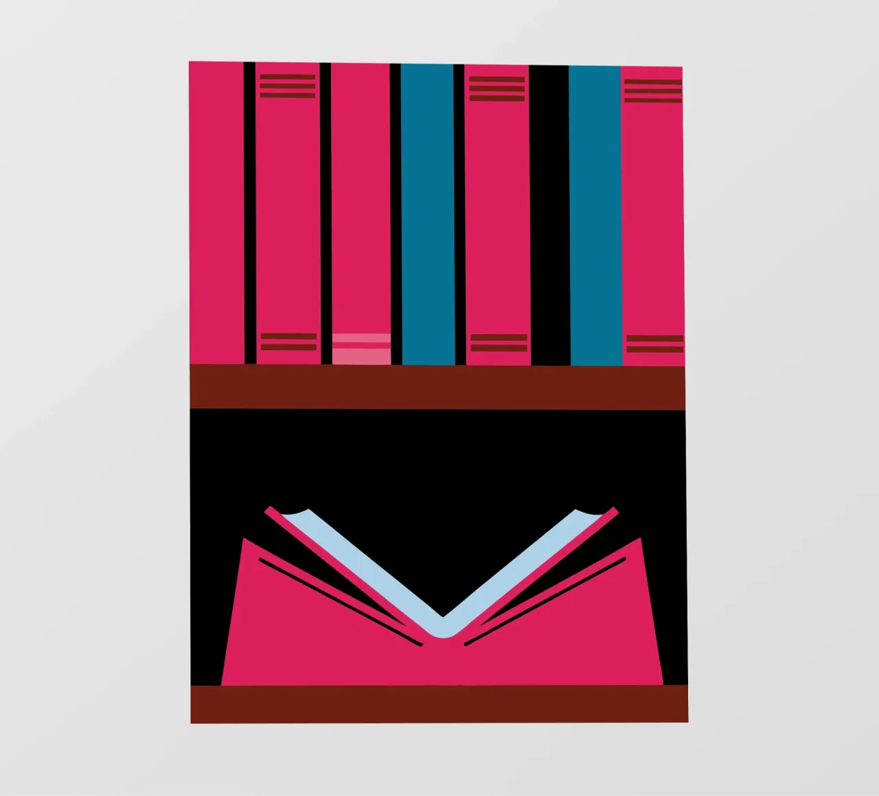 Libri pellicola backlit da LOOK DIFFERENT