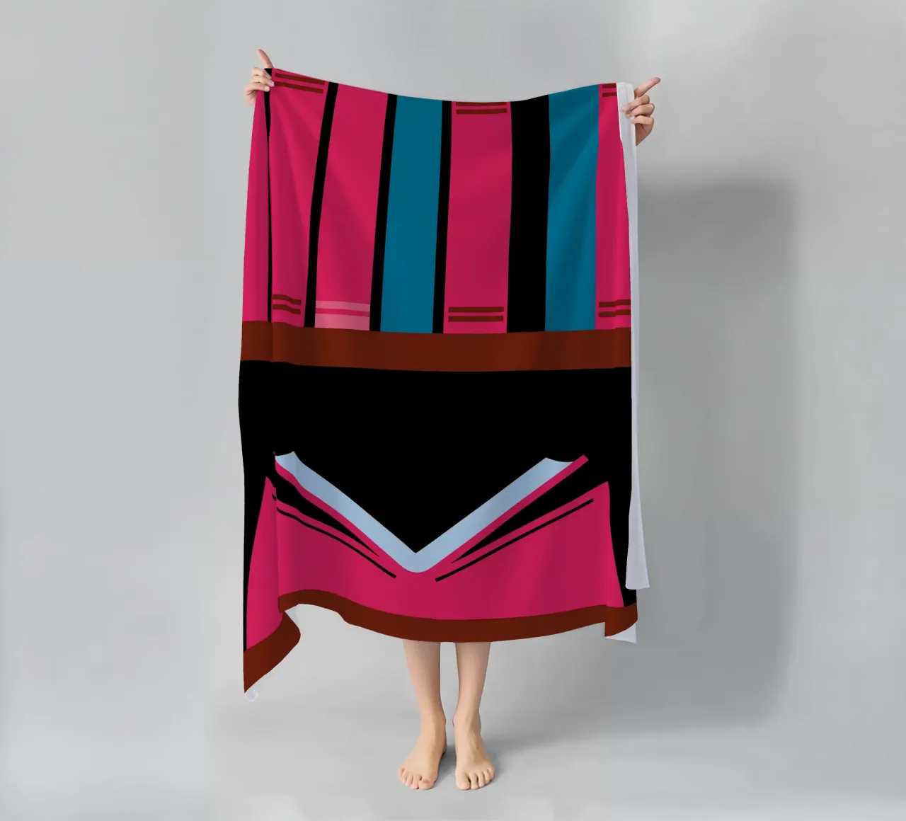 Books beach towel by LOOK DIFFERENT