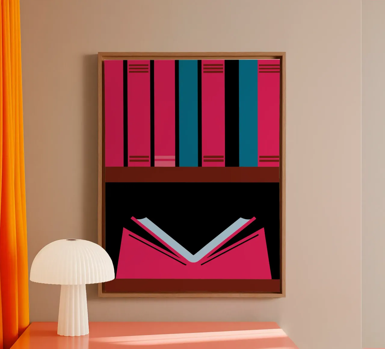 Books tela da LOOK DIFFERENT