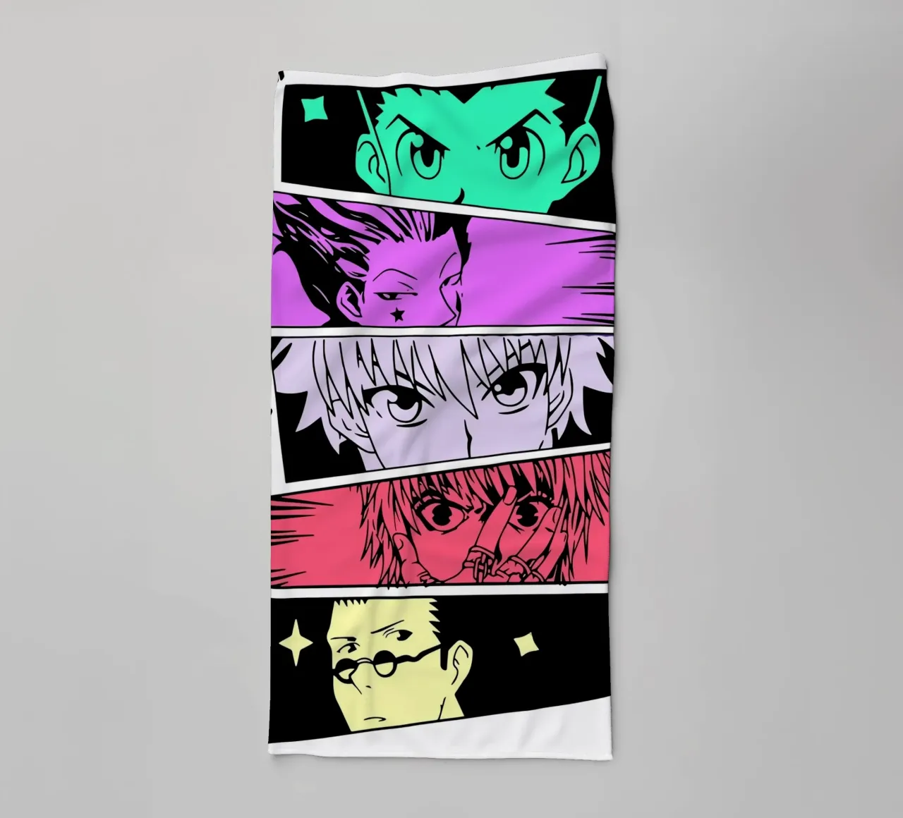 Anime classico asciugamano da bagno da withandname