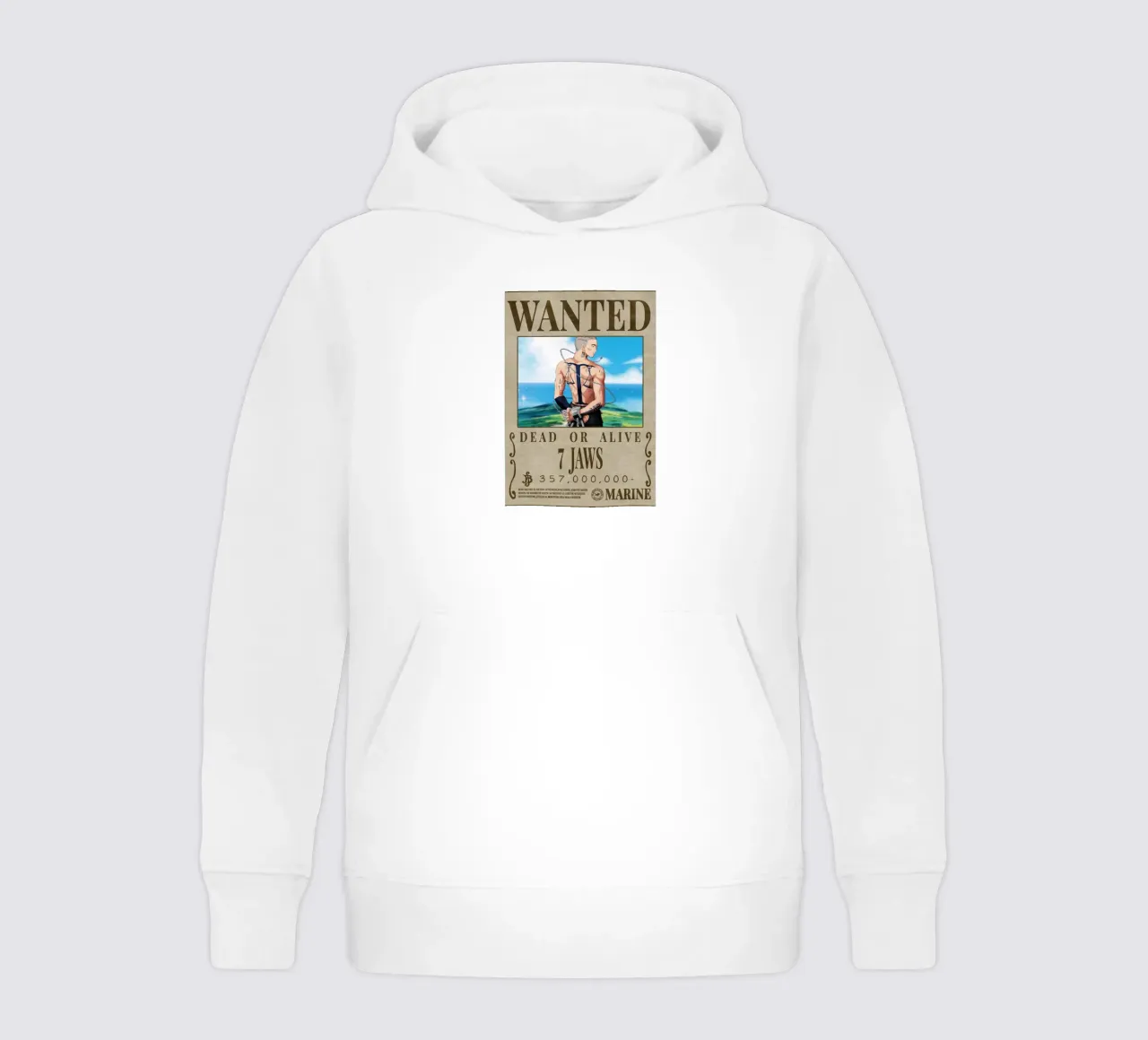 Ricercato 7jaws felpa bambino con cappuccio da Collins Shop