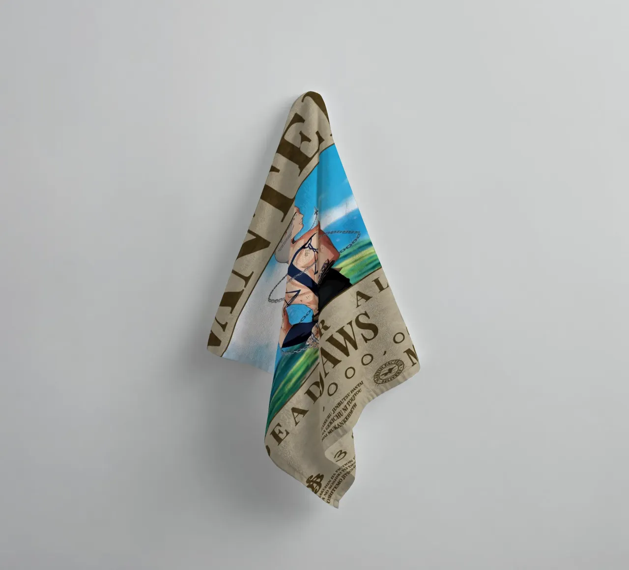 Ricercato 7jaws asciugamano da bagno da Collins Shop