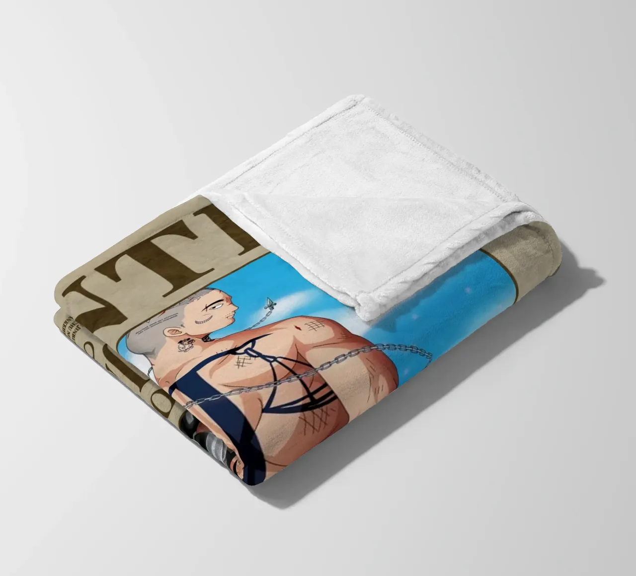 Wanted 7jaws fleece blanket by Collins Shop